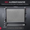 BDFHYK CU13084 Aluminum Radiator Compatible with Dodge Journey 2011-2020 2.4L
