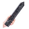 CNYANFEI Narutal Garnet Stone Tower Hexagonal Column Quartz Wand 2.6-3