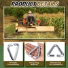 Otoolling 20 Pcs Flail Mower Blade to Hanger Link, Flail