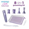Schick Hydro Silk Perfect Finish Trimmer, 8-in-1 Grooming Kit for