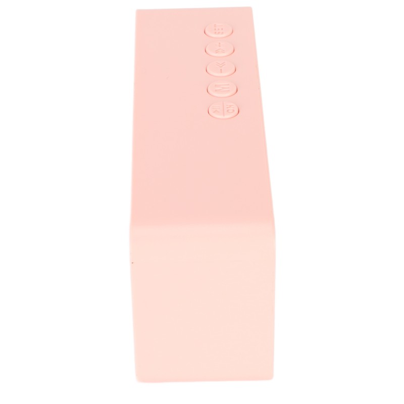 Alarm Clock Bluetooth Speaker Distortion Free USB Charging Mirror Display