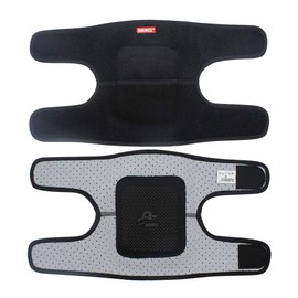 JUMISEE (2PCS Kids Adjustable Knee Pad, Anti-Slip Padded Sponge Knee Brace Breathable Flexible Elastic Knee Support for Football Volleyball Dance Skating Basketball Sports