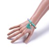 Turquoise Colour Polymer Clay Beads Stretchable Bracelets