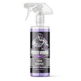 Hoosier Momma 16oz Car Tire Shine - Long-Lasting, High-Gloss Formula Enhances Tires with a Wet-Look Shine - Repels Dirt & Protects Rubber - Easy Spray-On for a Showroom Finish