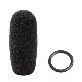 Unbranded 2 - Large Microphone Windscreen Mic Muff Foam Cover Bose David Clark CVC Pilot
