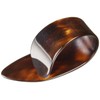 HOSCO Genuine Tortoise Shell Guitar Pick, Thumb Guitar Pick, Large,