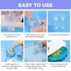 TQELFSS Epoxy Resin 20 OZ, Crystal Clear Epoxy Resin Kit,
