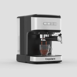 Espressomaschine 20 Bar Espressomaschine Geeignet Fur Den Heimgebrauch Kaffeemaschine Macht Cappuccino Latte Heizt Schnell Aufplug type: US, color: Black