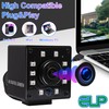 ELP 1080P Night Vision USB Camera with Wide Angle Fisheye