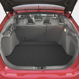 Premium Cargo Liner for Honda Civic Hatchback 2022-2024 Without Subwoofer - 100% Protection - Custom Fit Car Trunk Mat - All-Season Black Cargo Mat - 3D Shaped Laser Measured Trunk Liners