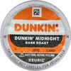 Dunkin Donuts K-cups Dark Roast (Midnight) - 48 K-cups (Packaging
