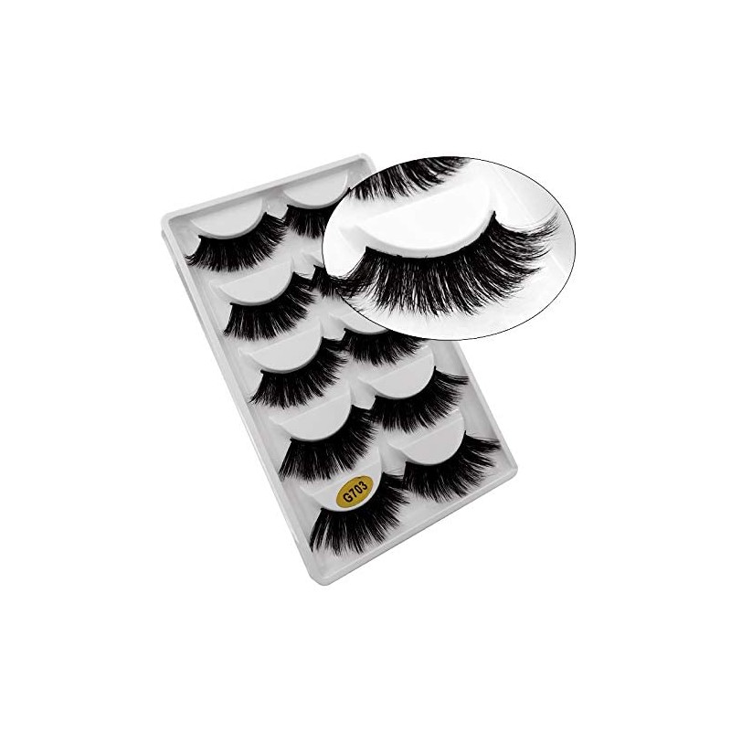 5 Pairs Mink Eyelashes Matsudaya G7 Series Super Dense Stage