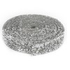 Rhinestones Trim Silver Base Ribbon DIY Hand Made Decoration Phone
