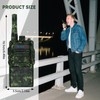 WITPAW 2 Pack Walkie Talkies Long Range for Adults Walkie