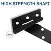 HONGECB T Hinges, Folding Black Cross Hinges, T-shaped Hinges, for