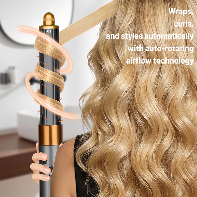 ZEPHBLOW 30mm/1.2 Inch Curling Barrel for Dyson Airwrap, Long Hair