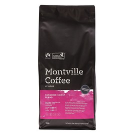 Montville Coffee Sunshine Coast Blend Ground for Espresso 1kg