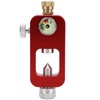 DEDEPU Scuba Diving Adapter 8mm Oxygen Bottle Connector with Pressure
