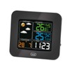 Trevi ME 3165 RC Weather Station with External Sensor, Black,