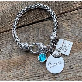 FRIENDSHIP bracelet, Birthday gift,Best friend gift, amethyst, Friend birthday gift, 40th birthday, Gifts for HER, 60th birthday 50th