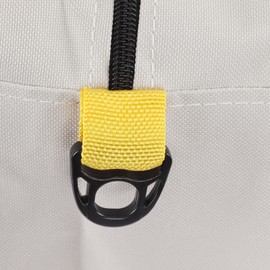 Canvas Tool Bag with Wide Mouth, Grey, Waterproof Storage Handbag with High Capacity for Woodworking (20 Inch)