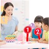 HOMSFOU 10pcs Handheld Score Paddles Number Boards for Voting Competition
