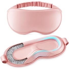 Sleep Mask Travel Case, Compact Lightweight Accessory for Travel and Daily Use - Weighted Eye Mask Sleeping Sleep