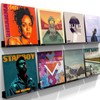 ILYXY Acrylic Vinyl Record Holder Wall Mount – 8 Pack