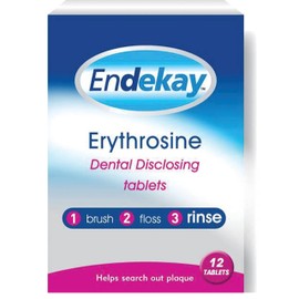 Endekay Ceplac Disclosing Tablets 12 Tablets x 10 Packs