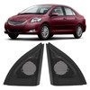 2pcs Car Door Pillar Tweeter Cover Trim Speaker Panel Replacement