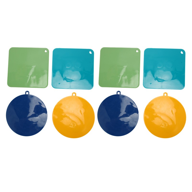 6Pcs Silicone Trivet Mats Cartoon Style Anti Slip Flexible Hanging