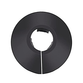 16mm PVC Radiator Pipe Cover Heating Pipe Decoration Ring Drainage Tube Decorative Ring Pipe Black