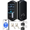 Veise VE027 Built-in Wi-Fi Smart Lock, Fingerprint Keyless Entry Front