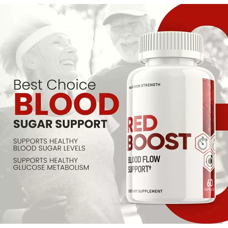 RedBoost 3-Pack Red Boost-Red Boost Blood Flow Support Pills-Red Boost