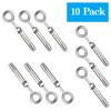 Shoulder Eye Bolts M6 Heavy Duty Shoulder Lag Eyebolts, Stainless
