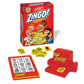 Ravensburger Zingo Bingo Game - Learning and Educational Toys for Kids Age 4 Years Up - 2 to 4 Players - Gifts for Boys and Girls
