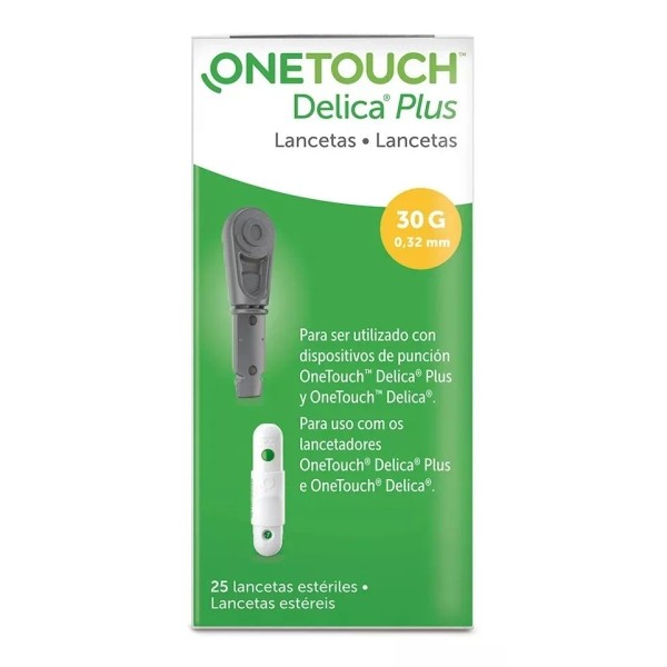 OneTouch One Touch Delica Plus Con 25 Lancetas
