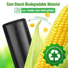 108 Portable Toilet Bags, TALTBREX 8 Gallon Biodegradable Camping Toilet Bags for Portable Potty, Thickened Compostable Trash Bags Toilet Waste Poop Bags for 5 Gallon Bucket Travel Toilet Liners