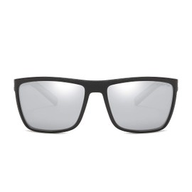 ZENOTTIC Polarised Sunglasses for Men Lightweight TR90 Frame UV400 Protection Square Sun Glasses