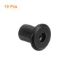 sourcing map M8 T-nuts, 10pcs Carbon Steel Hex Socket Head