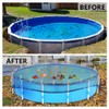 24 Ft Round Above Ground Pool Leaf Net Cover -