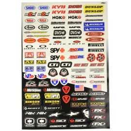 Factory Effex 59-1068014 Micro Sponsor Sticker KIT