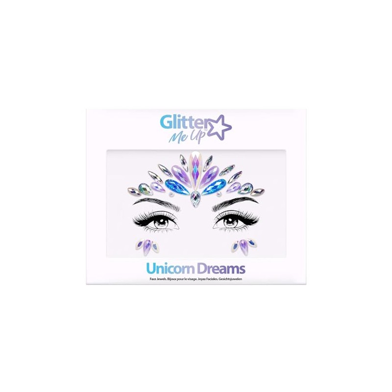 PaintGlow Glitter Me Up Face Jewels Face Jewellery Glitter Stones,