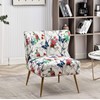 Container Furniture Direct Thia Armless Accent Chair for Living Room,