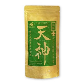 Kanoya Deep Steamed Tea Tenjin (Tenjin) 3.5 oz (100 g), No Pesticides, 10 Day Coverage Cultivation, Saemidori, Oi Early Raw Blend