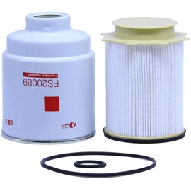 FS53000 & FS20089 Kit Fuel Filter Water Separator Set Replaces 68157291AA+68197867AA Compatible with 2013-2018 Dodge Ram 2500 3500 4500 5500 6.7L Cummins Diesel Turbo Engines (Pack of 1 Set)