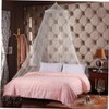 OHPHCALL Circular Bed Canopy Mosquito Net for Double Bed with