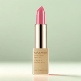 Anjumain THE FACE SHOP Collagen Ampoule Lipstick 03 Pink Nouveau 3.5g 1 unit / 더페이스샵 콜라겐 앰플 립스틱 03 핑크누보 3.5g 1개
