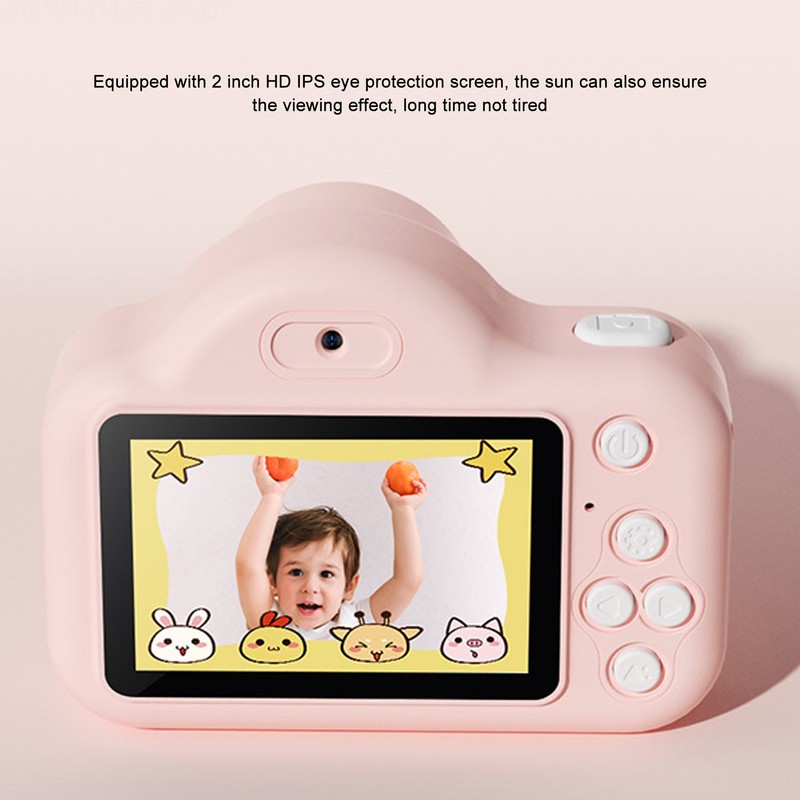 20MP Children HD Camera Front Rear 2 Lens USB Charging