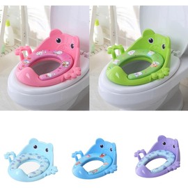 Esquirla Soft and Safe Toilet Seat Covers for Toddlers - Comfortable and Slip-Resistant, Pink, as described